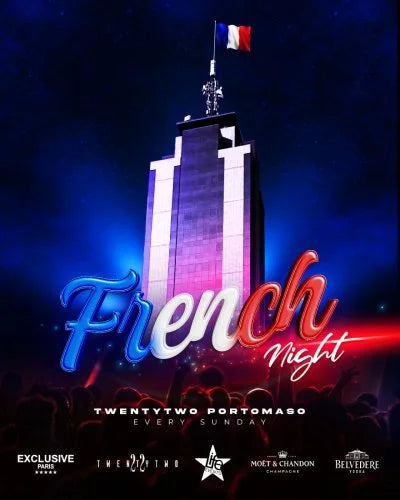 FRENCH NIGHT - TWENTY TWO ( le dimanche )