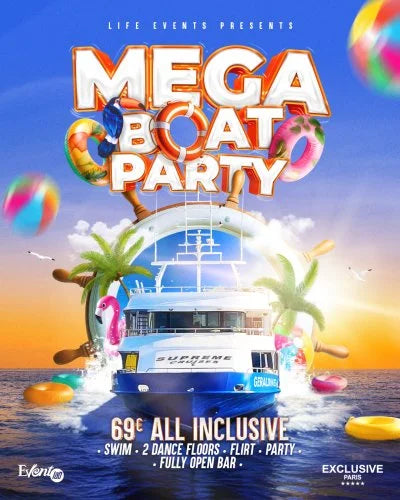 MEGA BOAT PARTY