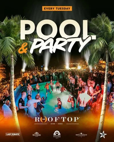 POOL & PARTY ROOFTOP - GIANPULA ( le mardi )