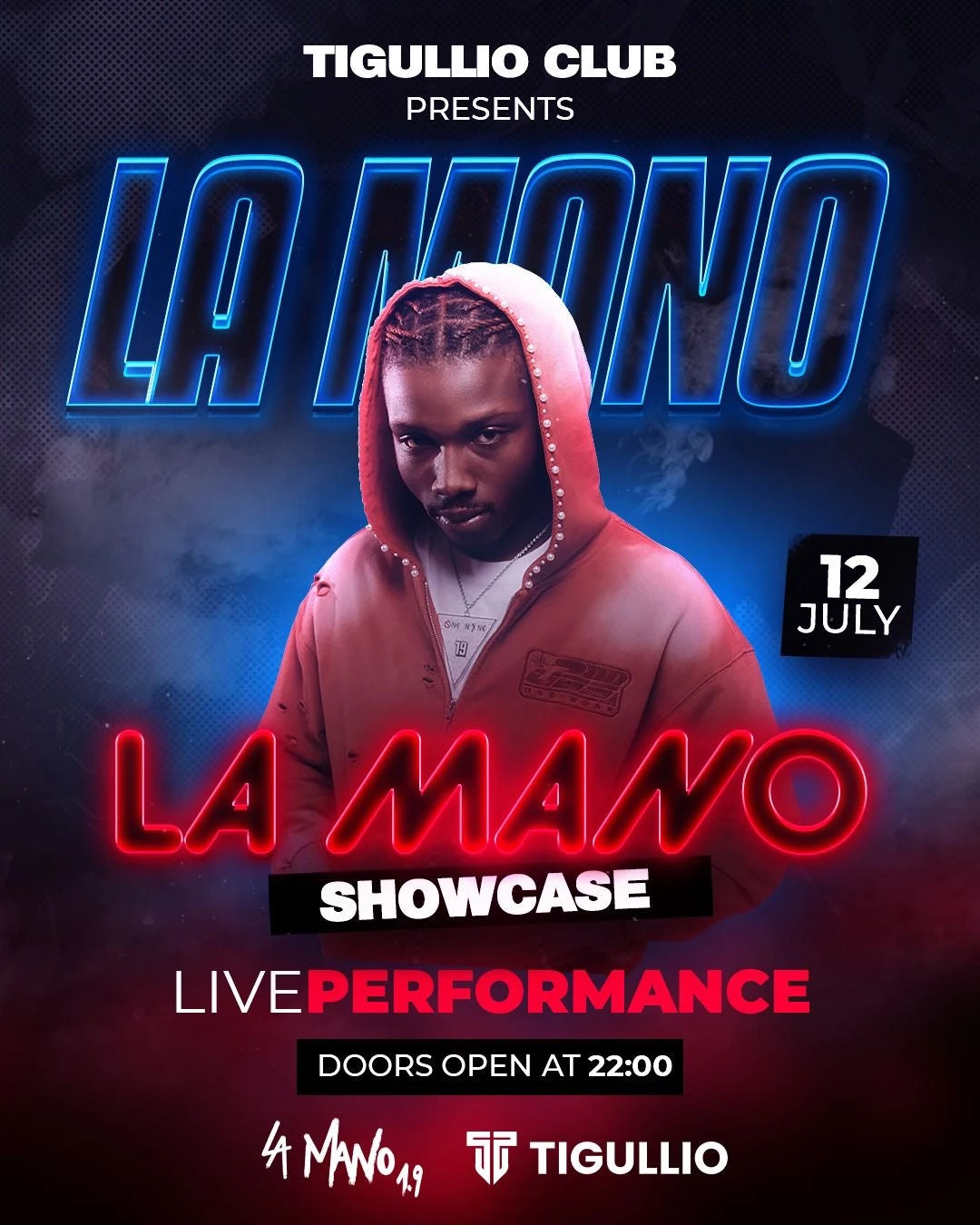 SHOWCASE LA MANO ( le 12 juillet )