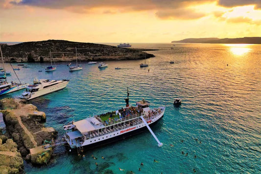 SUNSET - BLUE LAGOON & GROTTES DE COMINO