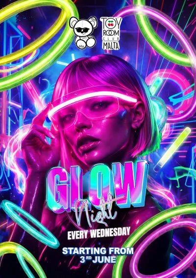 GLOW NIGHT - TOY ROOM ( le mercredi )