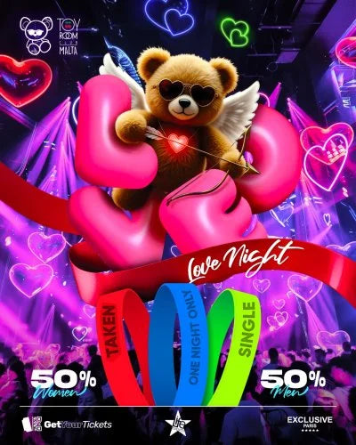 LOVE NIGHT - TOY ROOM ( le dimanche )