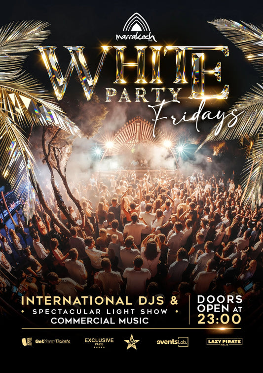 WHITE PARTY MARRAKECH - GIANPULA ( le vendredi )